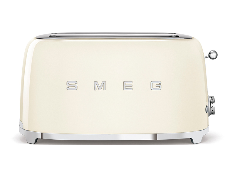 Lodge bezig Literatuur SMEG TSF02CRUS 50s Retro Style Aesthetic 4x2 Slice Toaster -