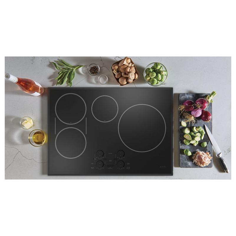 GE Profile 30 Built-in Touch Control Electric Cooktop Black