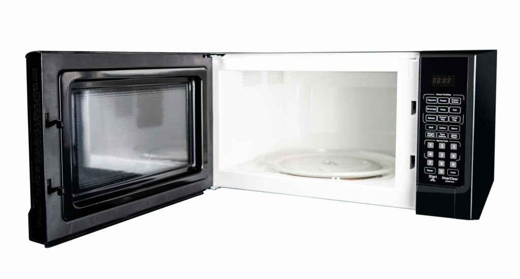 Danby Designer 0.7 Cubic Foot Space Saving Countertop Microwave