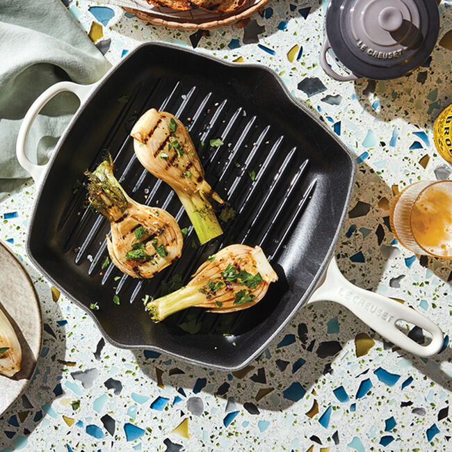 Le creuset skillet grill best sale