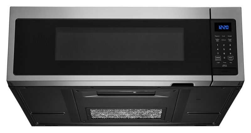 Whirlpool 1.1 Cu. Ft. Low Profile Over-the-Range Microwave Hood